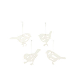Portselanist jõuluehe ALBA BIRD 4tk, broste-copenhagen - IDA STUUDIO & sisustuspood - lai valik kodusisustuse toote ja aksessuaare
